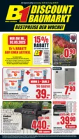 B1 Discount Prospekt vom 30.08.2025