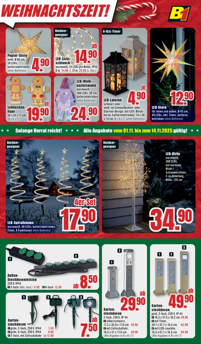 B1 Discount Prospekt vom 01.11.2025, Seite 13