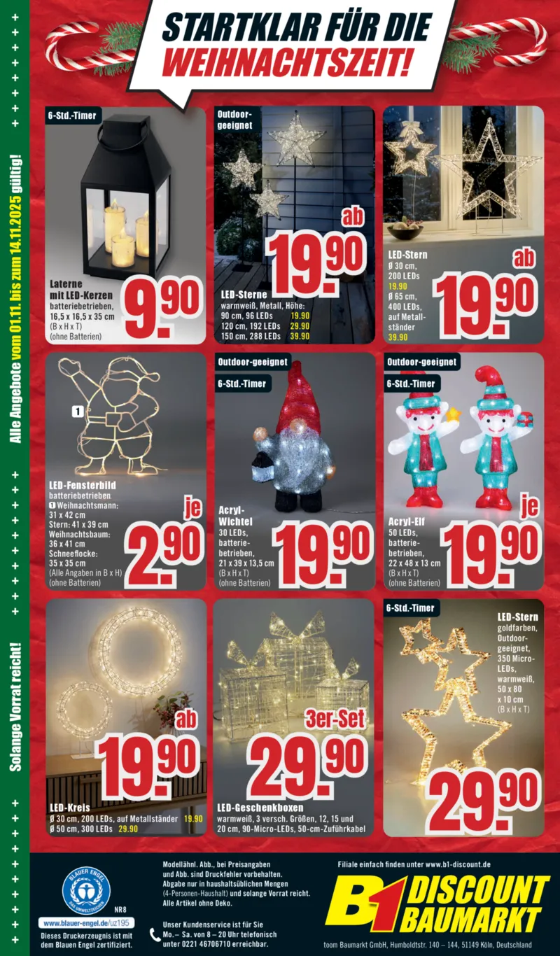 B1 Discount Prospekt vom 08.11.2025, Seite 12