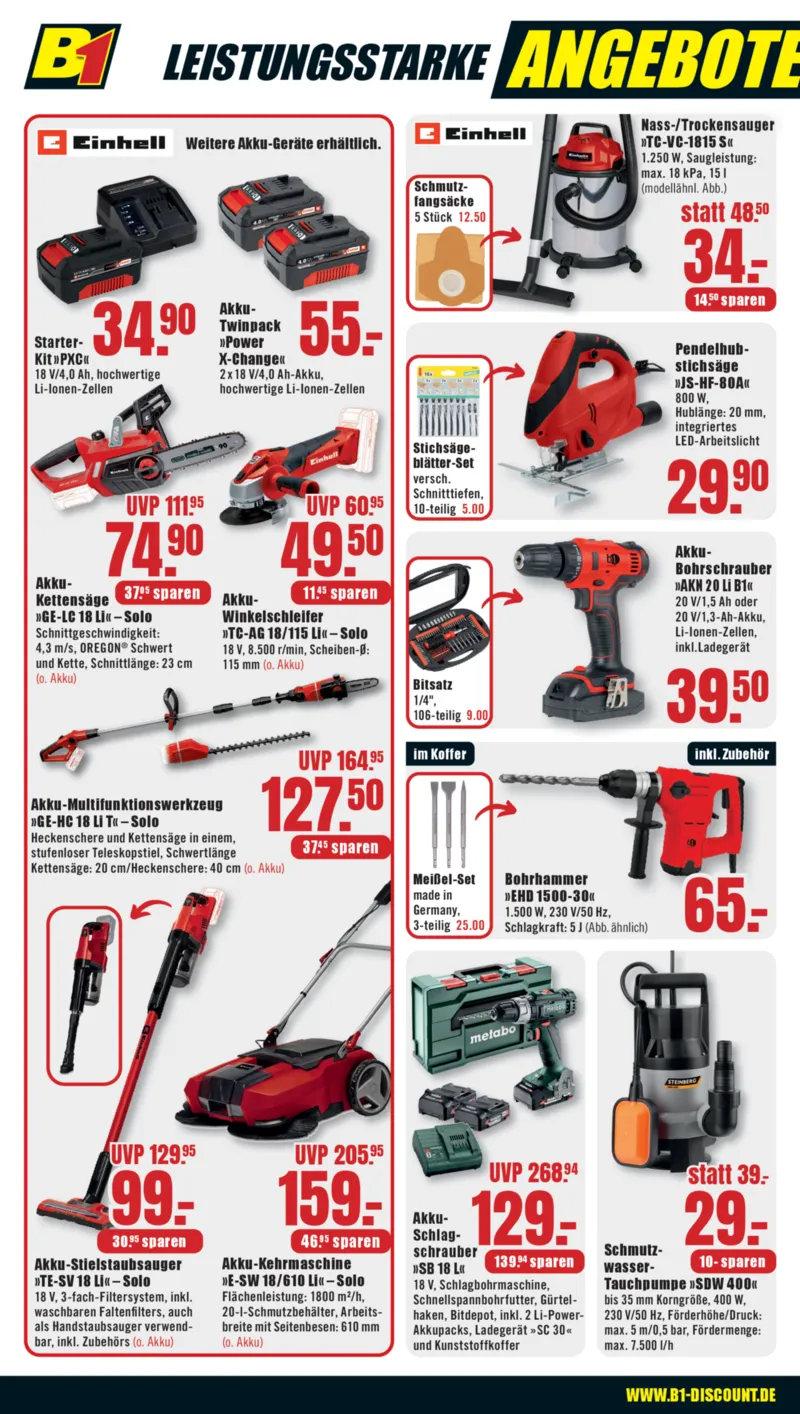 B1 Discount Prospekt vom 08.11.2025, Seite 6