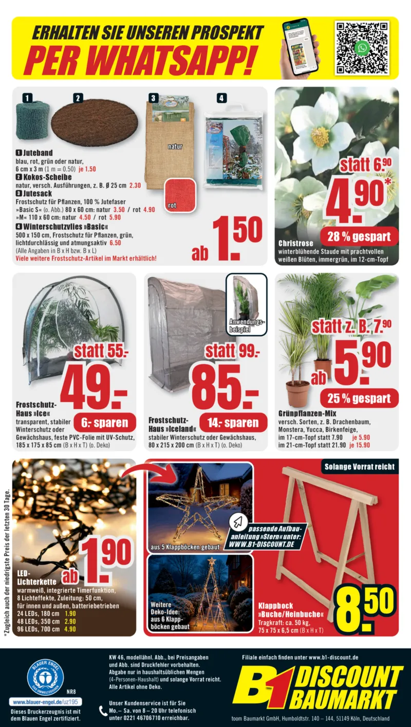 B1 Discount Prospekt vom 08.11.2025, Seite 8