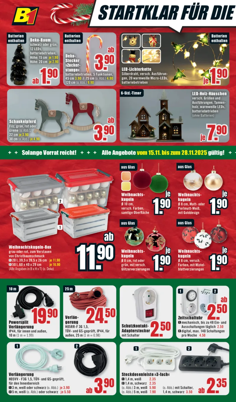 B1 Discount Prospekt vom 22.11.2025, Seite 10