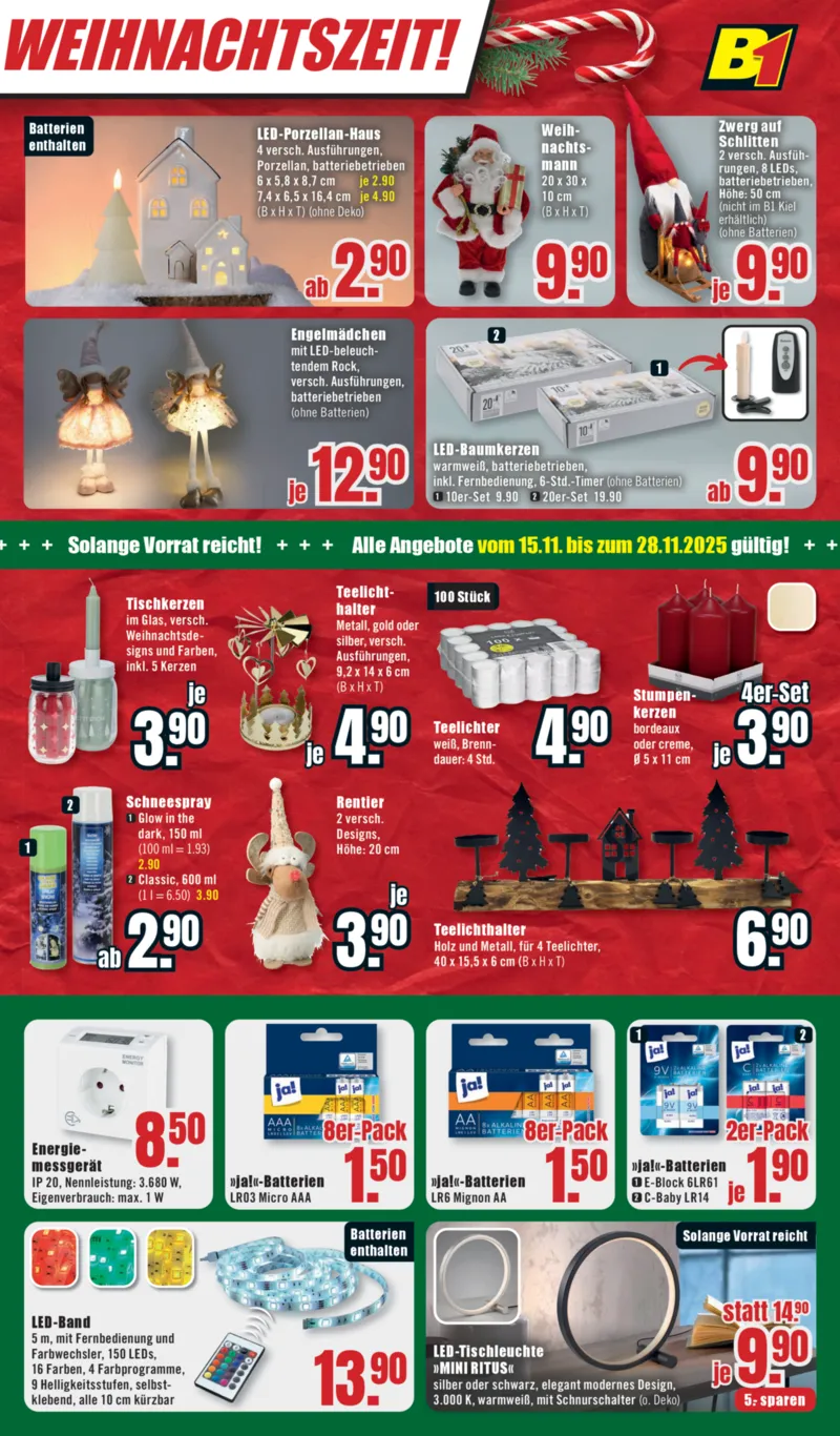 B1 Discount Prospekt vom 22.11.2025, Seite 11