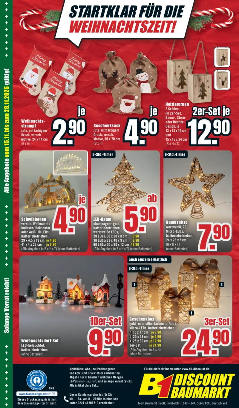 B1 Discount Prospekt vom 22.11.2025, Seite 12