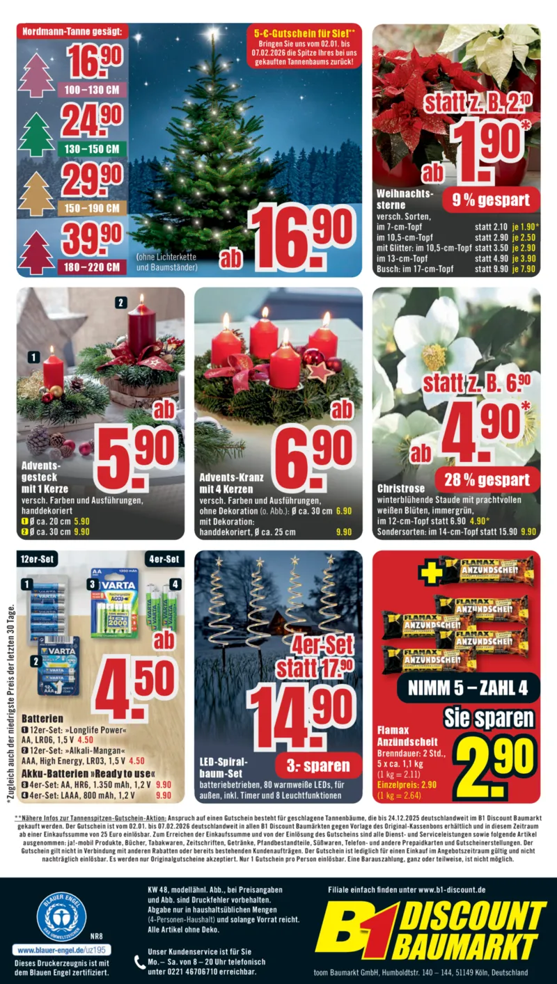 B1 Discount Prospekt vom 22.11.2025, Seite 8