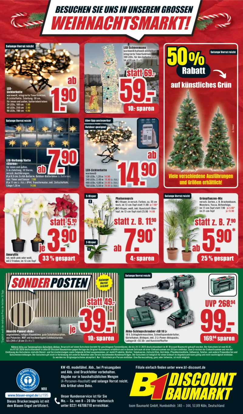 B1 Discount Prospekt vom 29.11.2025, Seite 6