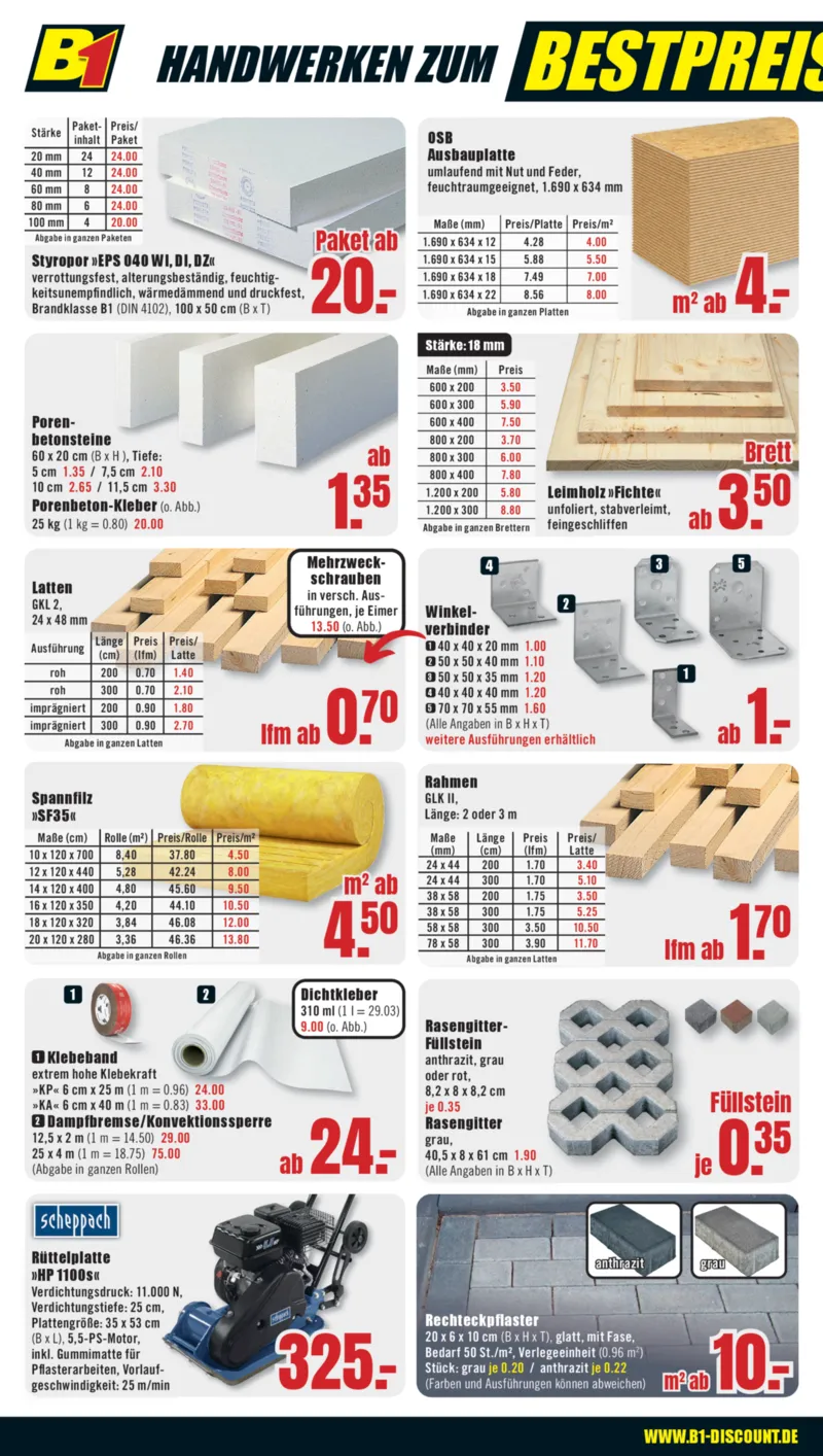 B1 Discount Prospekt vom 06.12.2025, Seite 4