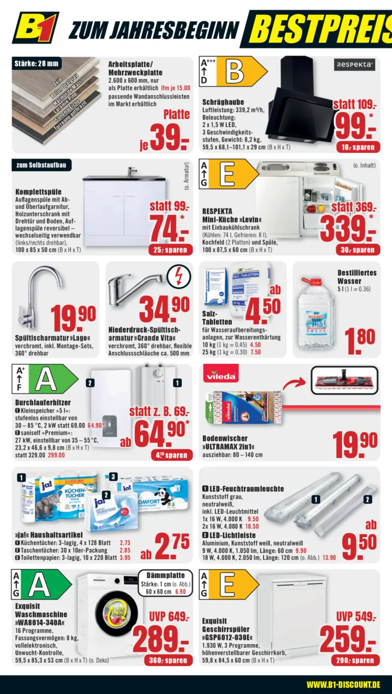 B1 Discount Prospekt vom 27.12.2025, Seite 2