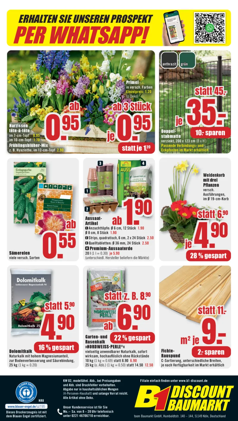 B1 Discount Prospekt vom 03.01.2026, Seite 6