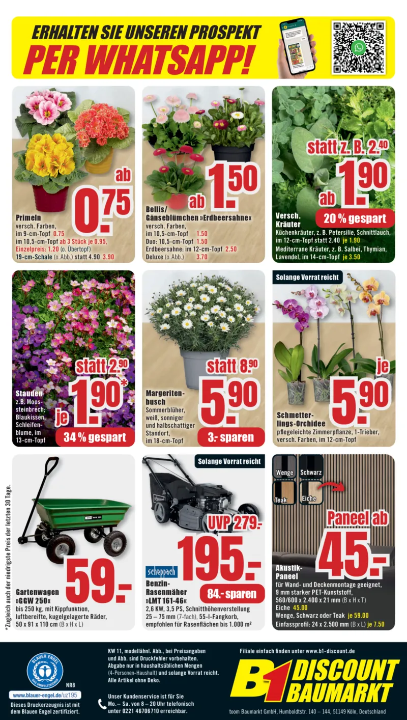 B1 Discount Prospekt vom 07.03.2026, Seite 10