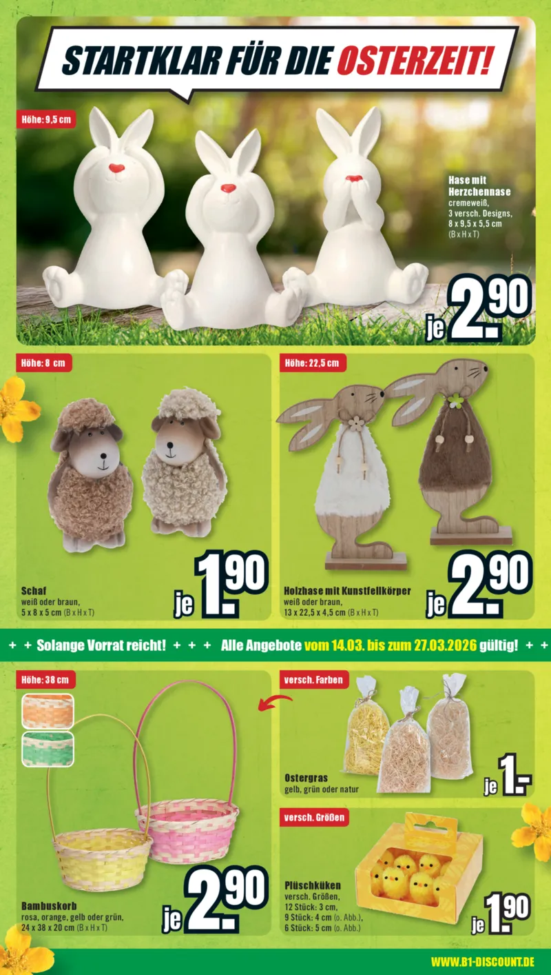 B1 Discount Prospekt vom 14.03.2026, Seite 10