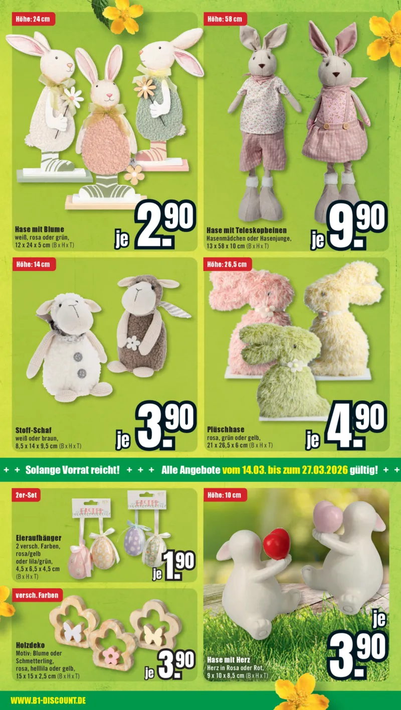 B1 Discount Prospekt vom 14.03.2026, Seite 11