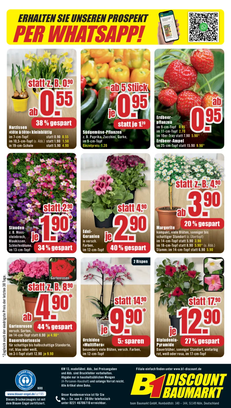 B1 Discount Prospekt vom 21.03.2026, Seite 12