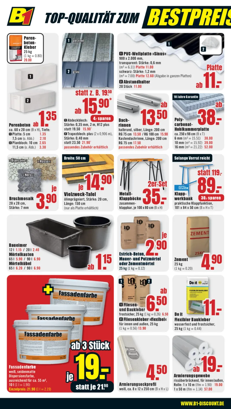 B1 Discount Prospekt vom 21.03.2026, Seite 6