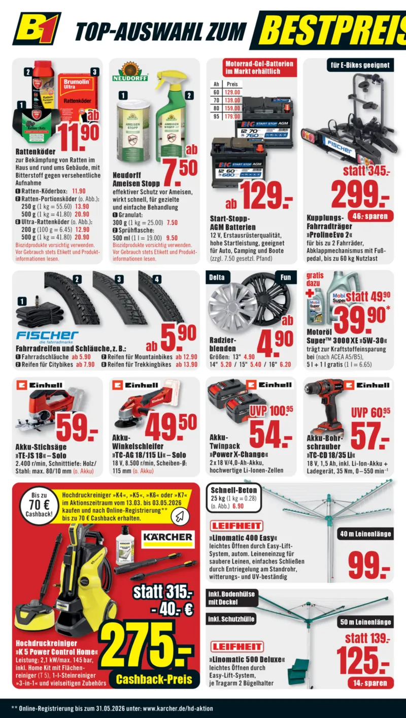 B1 Discount Prospekt vom 21.03.2026, Seite 8