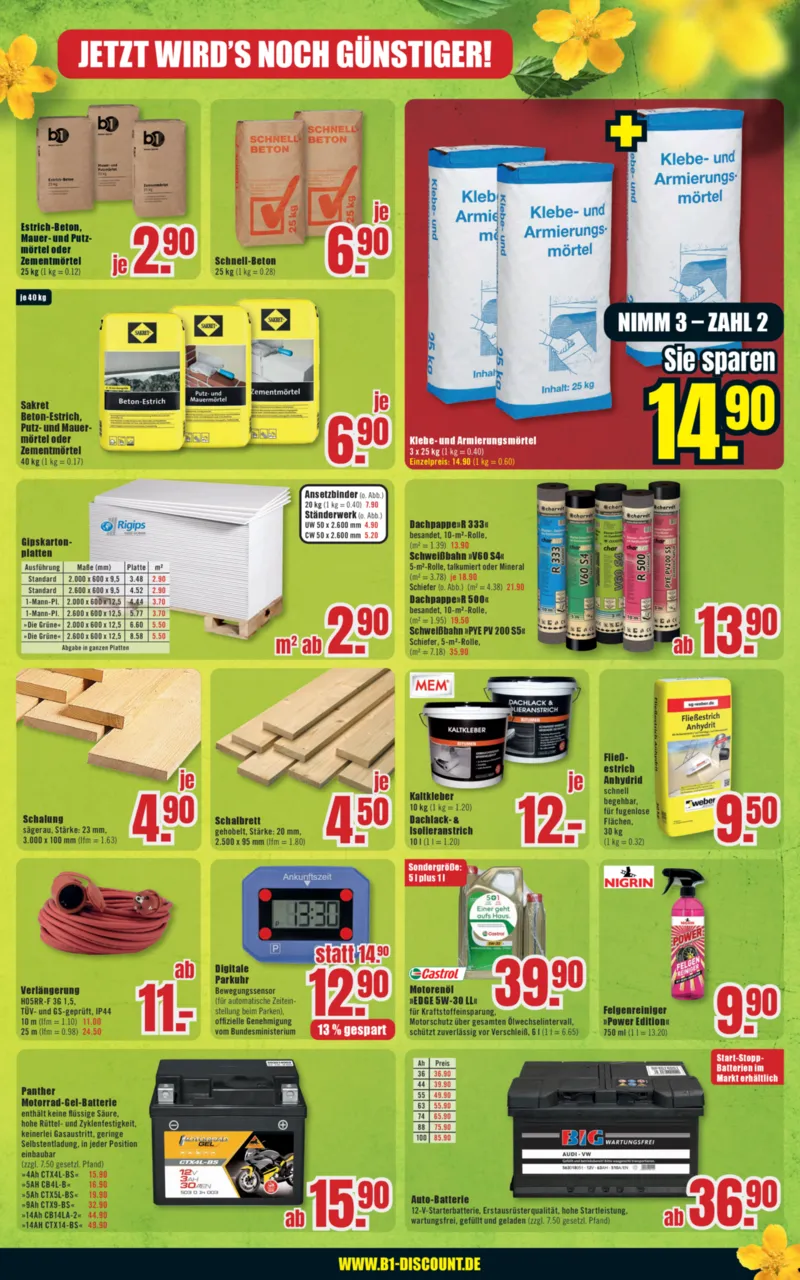 B1 Discount Prospekt vom 28.03.2026, Seite 9