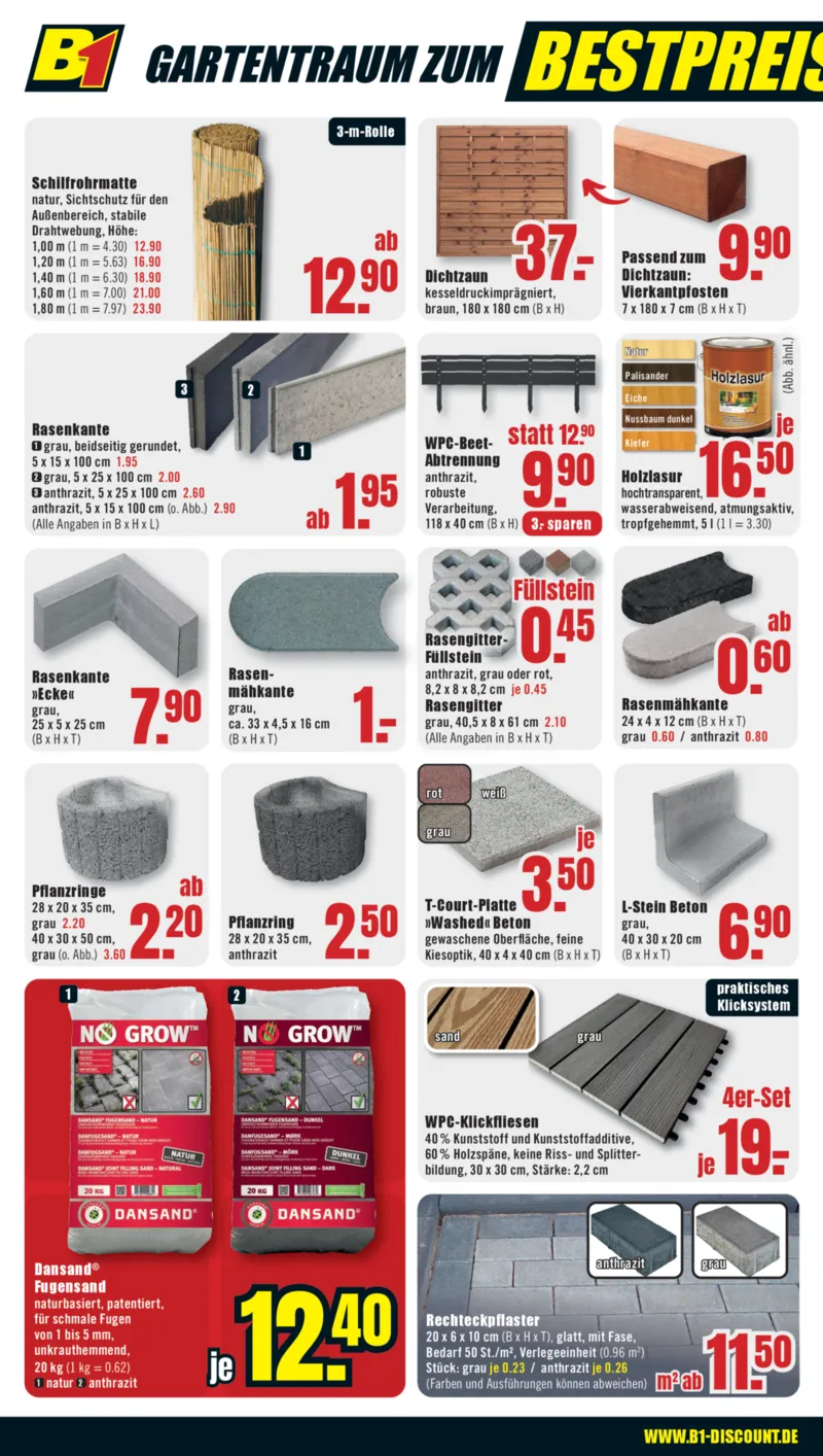 B1 Discount Prospekt vom 04.04.2026, Seite 8