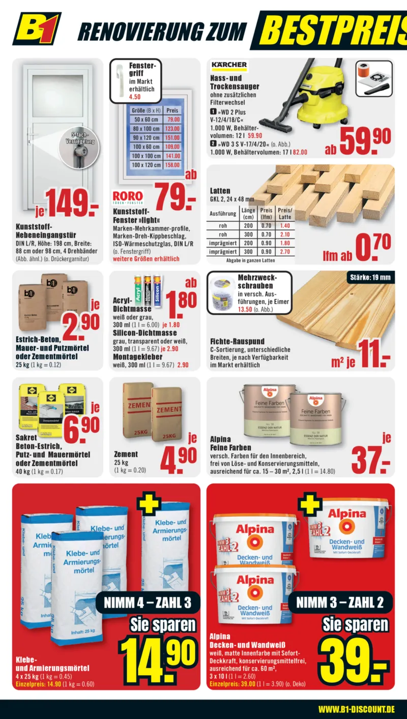 B1 Discount Prospekt vom 18.04.2026, Seite 10