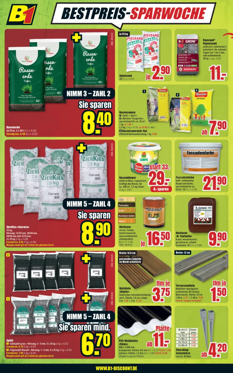 B1 Discount Prospekt vom 25.04.2026, Seite 6