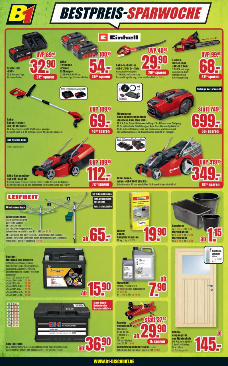 B1 Discount Prospekt vom 25.04.2026, Seite 8