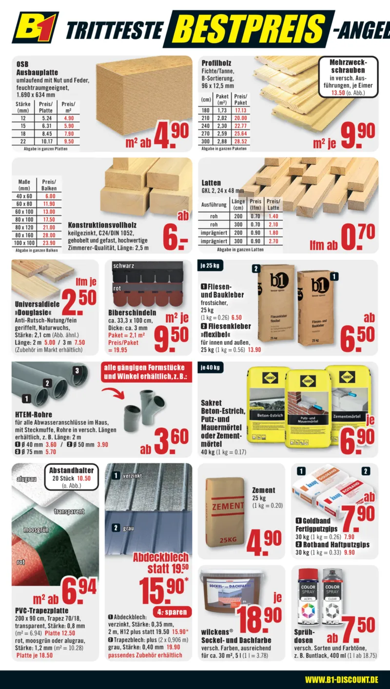 B1 Discount Prospekt vom 02.05.2026, Seite 10