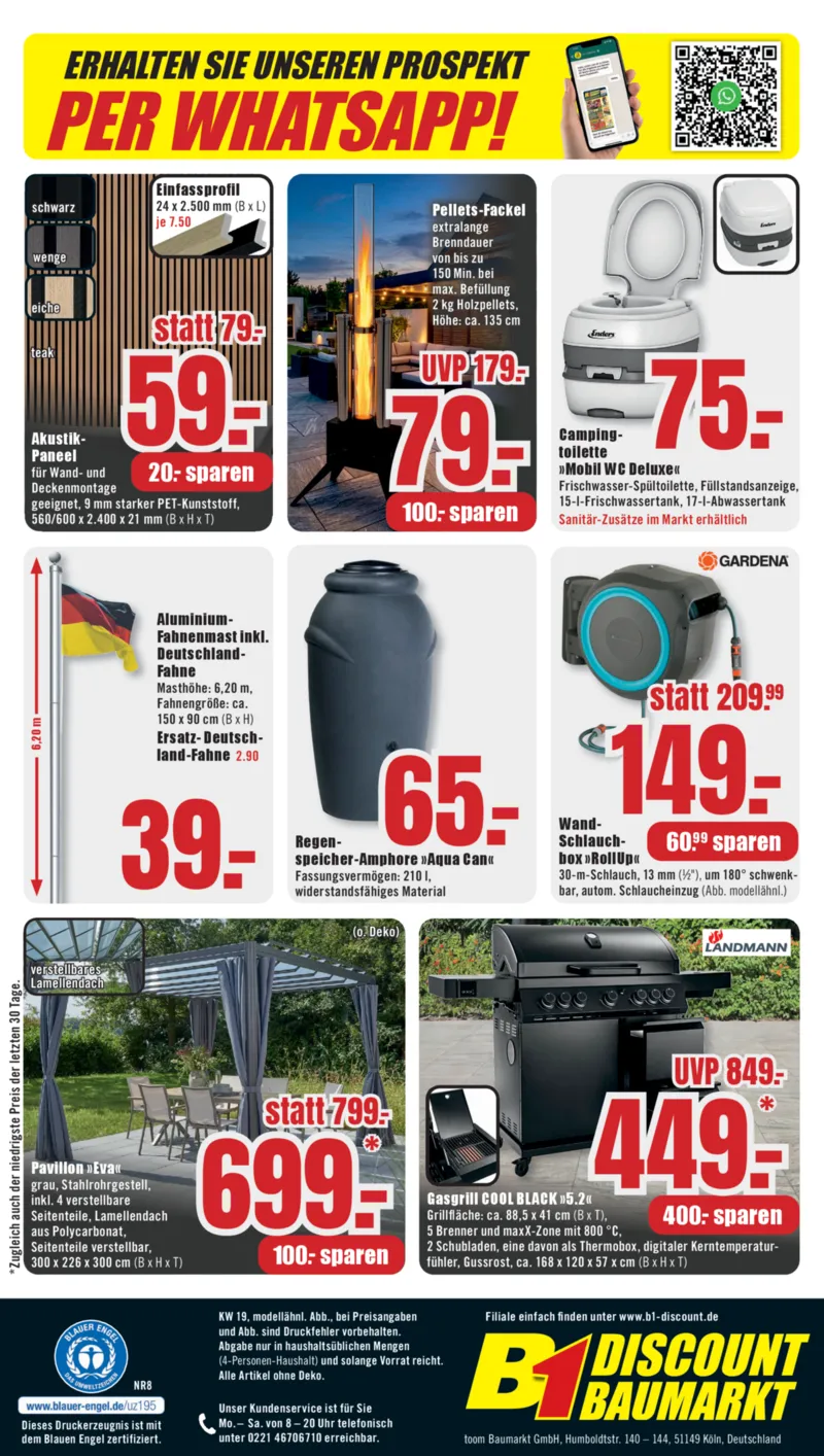 B1 Discount Prospekt vom 02.05.2026, Seite 12