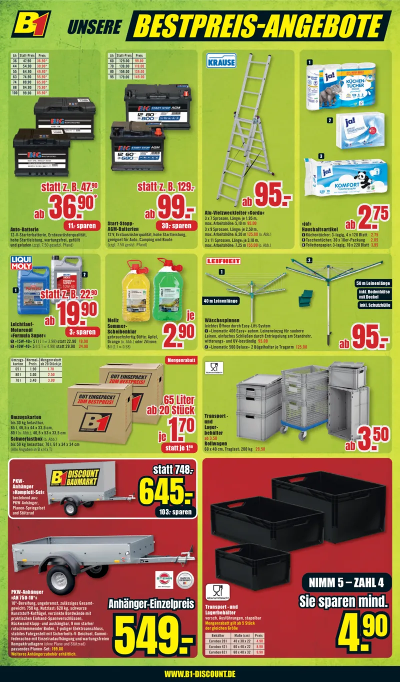 B1 Discount Prospekt vom 23.05.2026, Seite 10