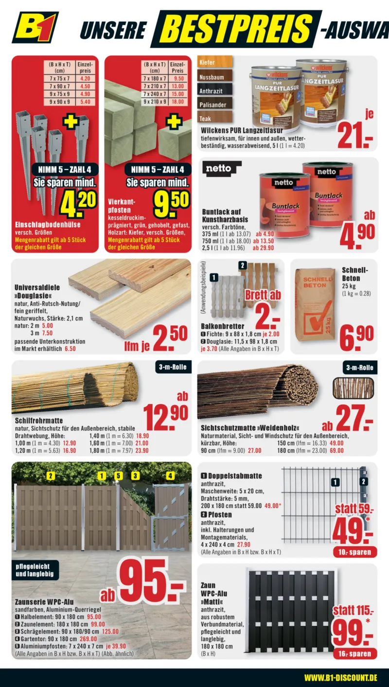 B1 Discount Prospekt vom 30.05.2026, Seite 4
