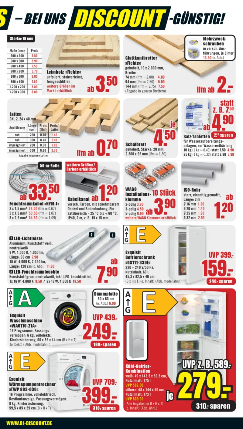 B1 Discount Prospekt vom 30.05.2026, Seite 7