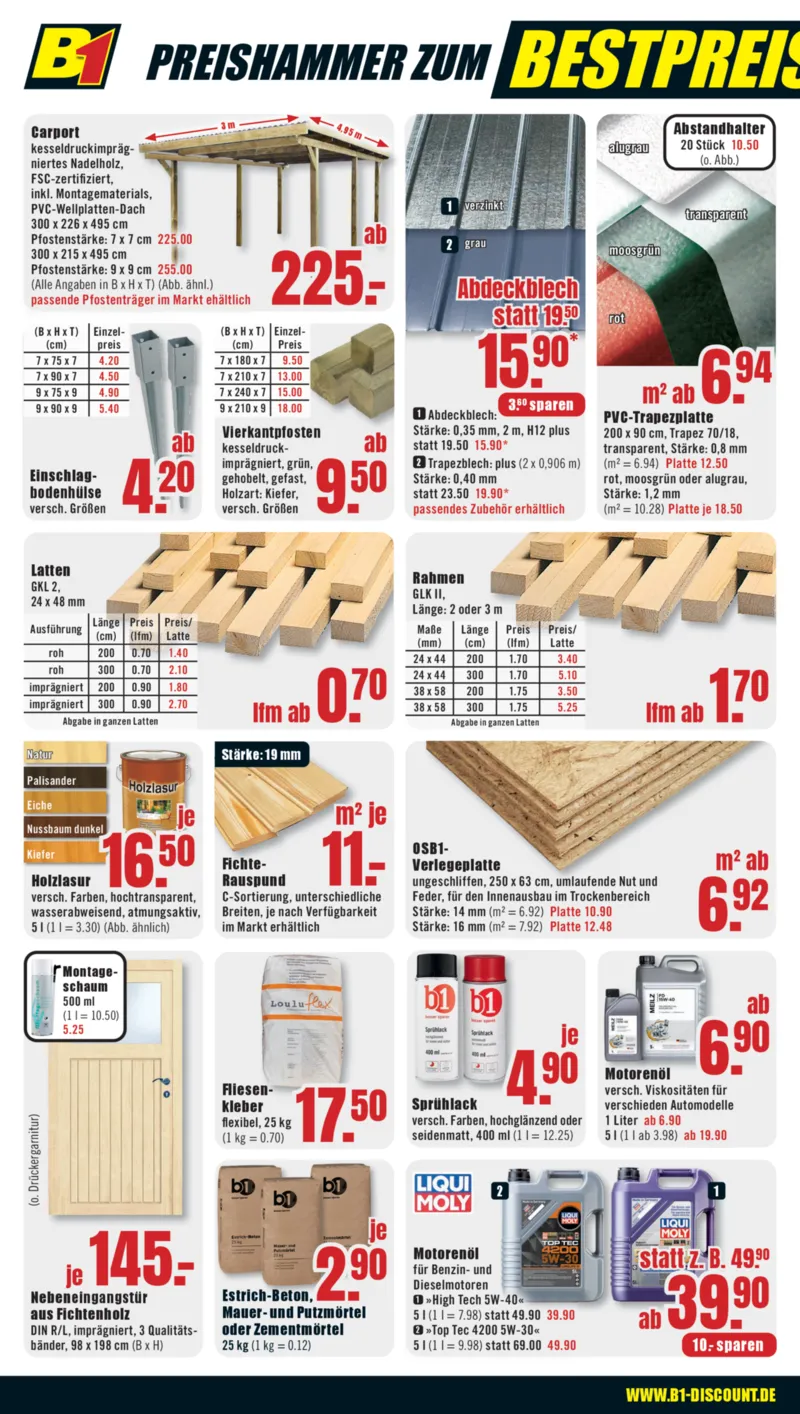 B1 Discount Prospekt vom 06.06.2026, Seite 6