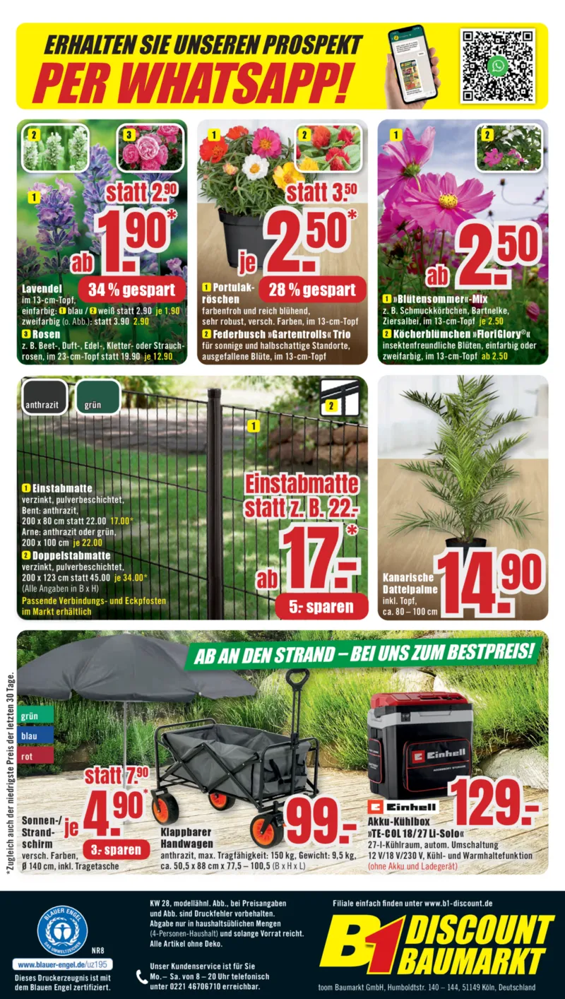B1 Discount Prospekt vom 04.07.2026, Seite 6