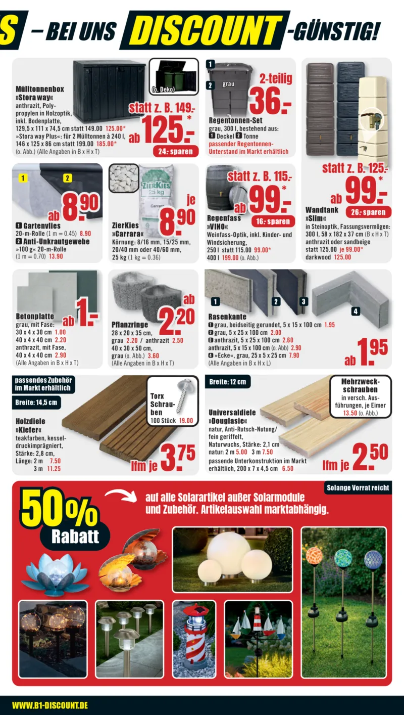 B1 Discount Prospekt vom 25.07.2026, Seite 3