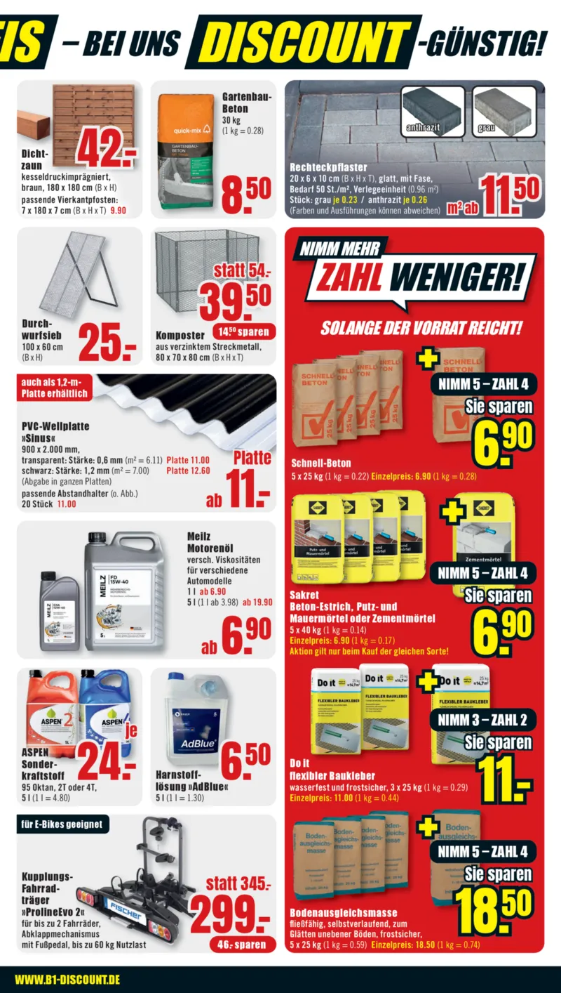 B1 Discount Prospekt vom 01.08.2026, Seite 3