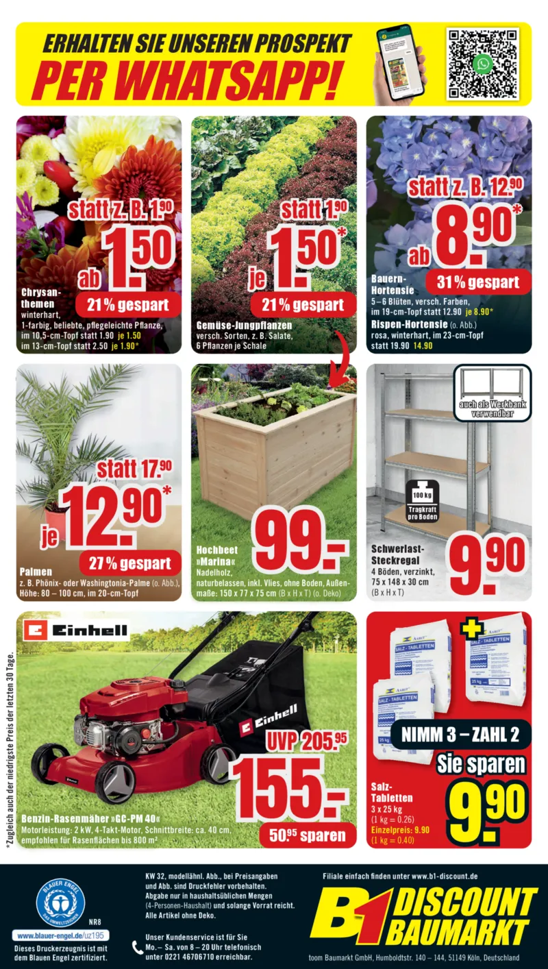 B1 Discount Prospekt vom 01.08.2026, Seite 6