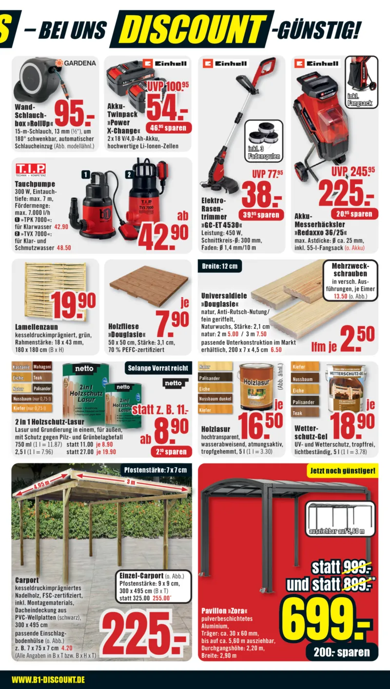 B1 Discount Prospekt vom 08.08.2026, Seite 3