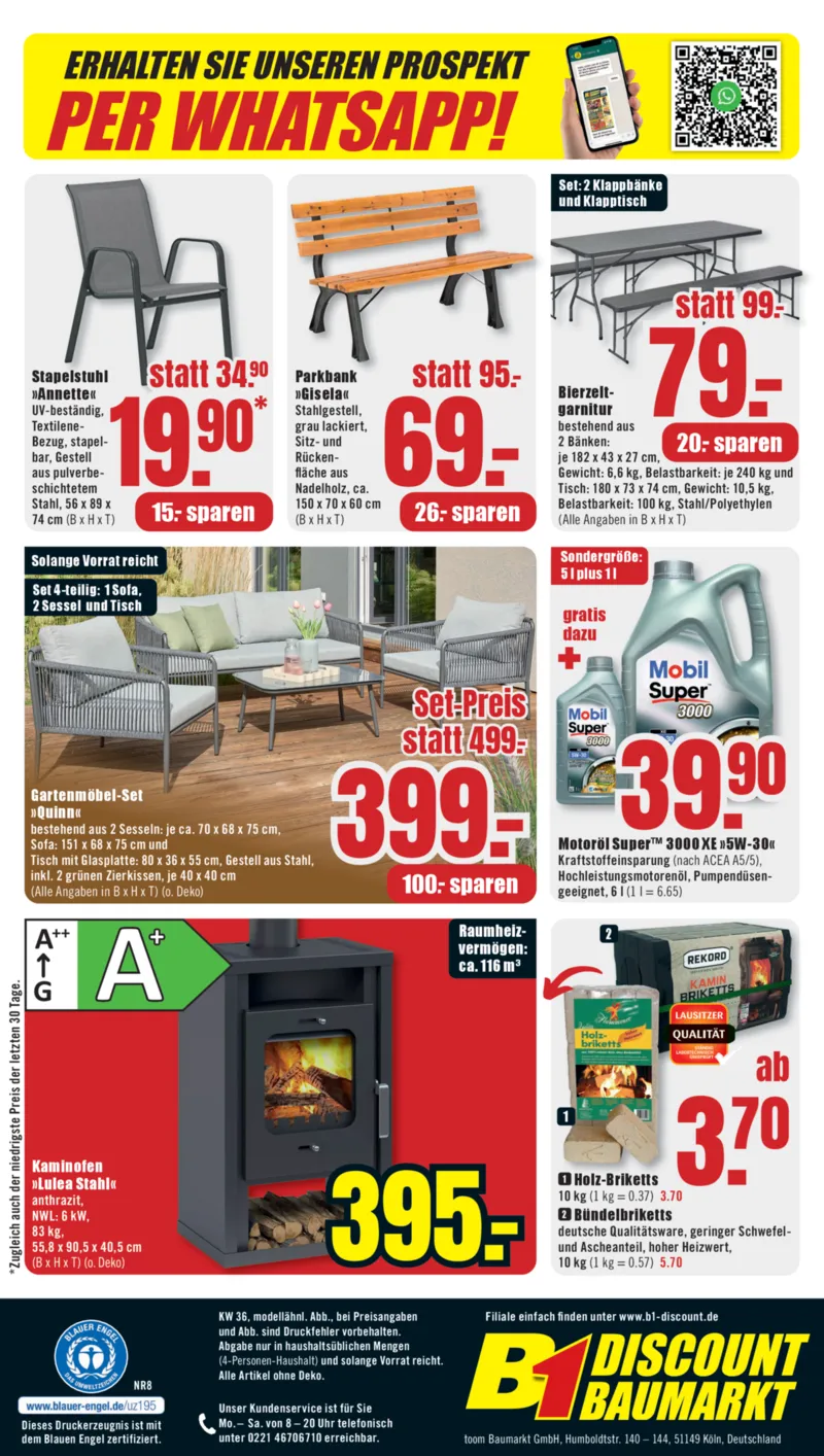 B1 Discount Prospekt vom 29.08.2026, Seite 8