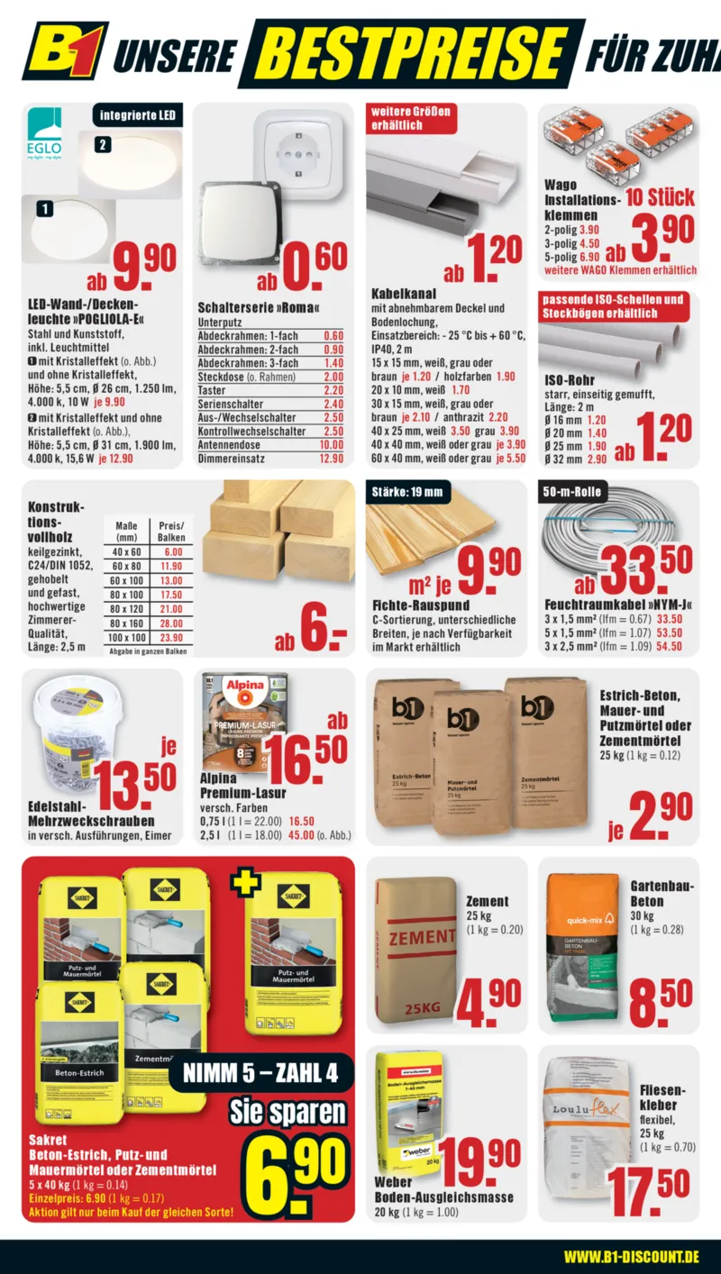 B1 Discount Prospekt vom 05.09.2026, Seite 4