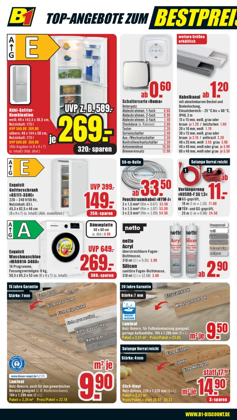 B1 Discount Prospekt vom 19.09.2026, Seite 2