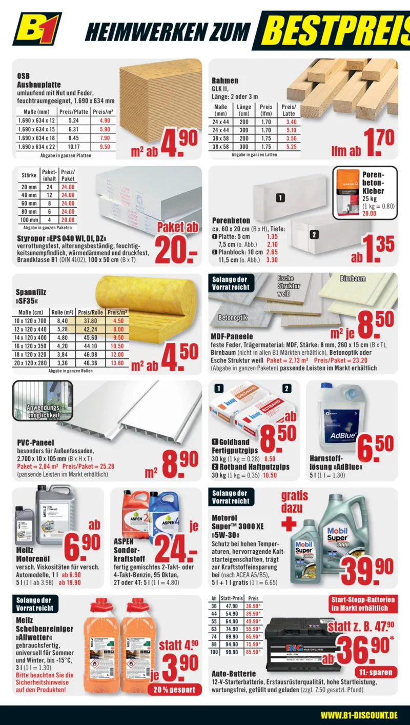 B1 Discount Prospekt vom 19.09.2026, Seite 4