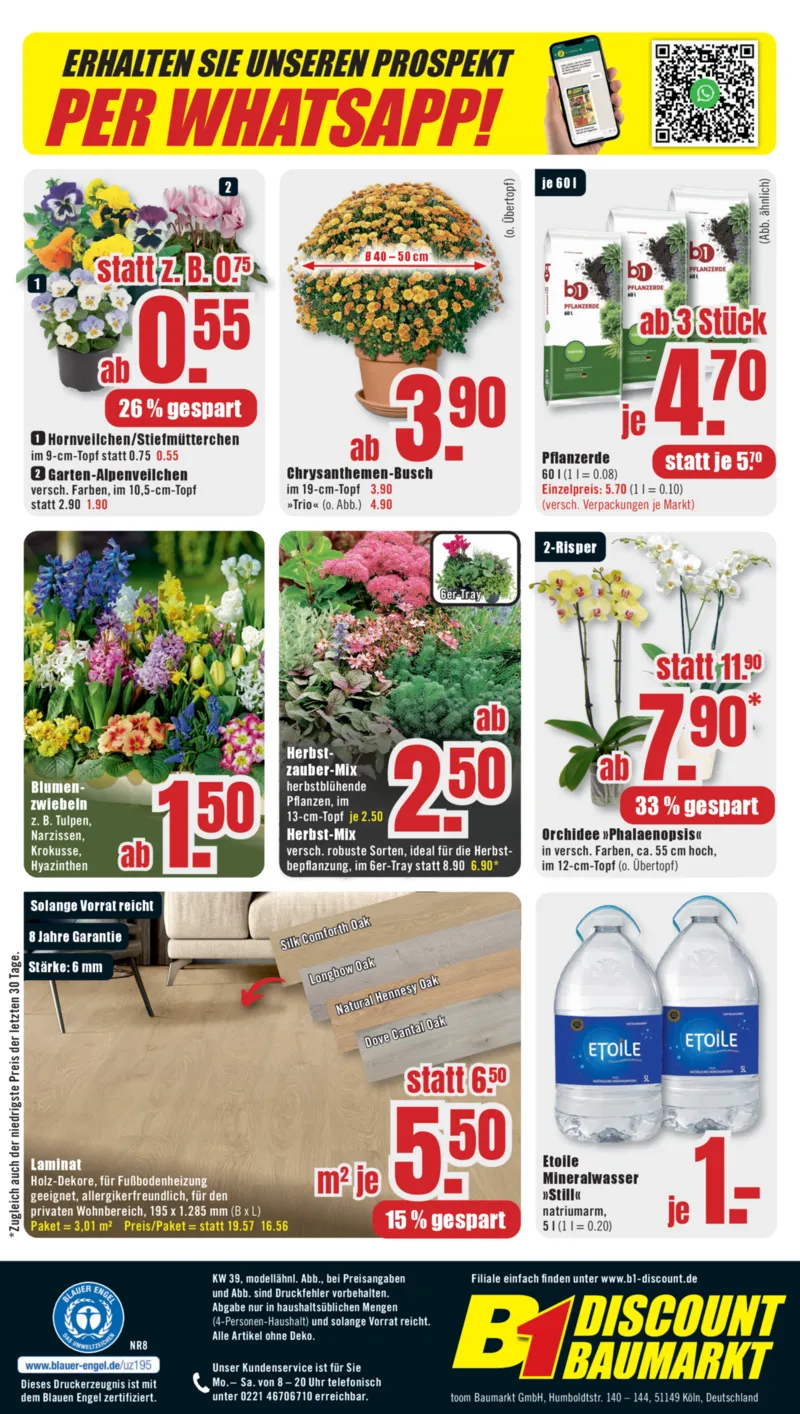 B1 Discount Prospekt vom 19.09.2026, Seite 6