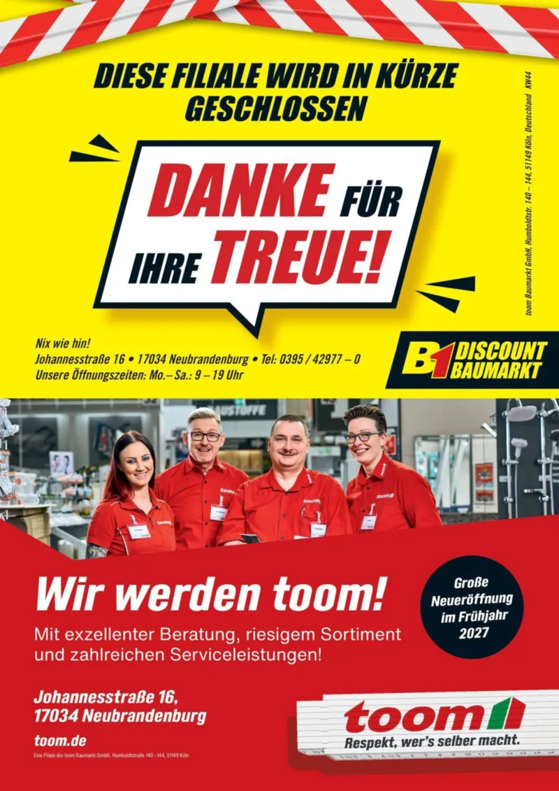 B1 Discount Prospekt vom 29.10.2026, Seite 2