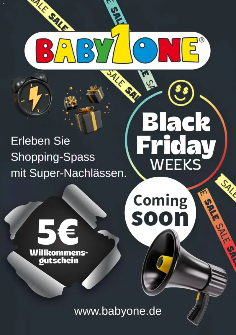 BabyOne Prospekt vom 22.10.2026, Seite 1