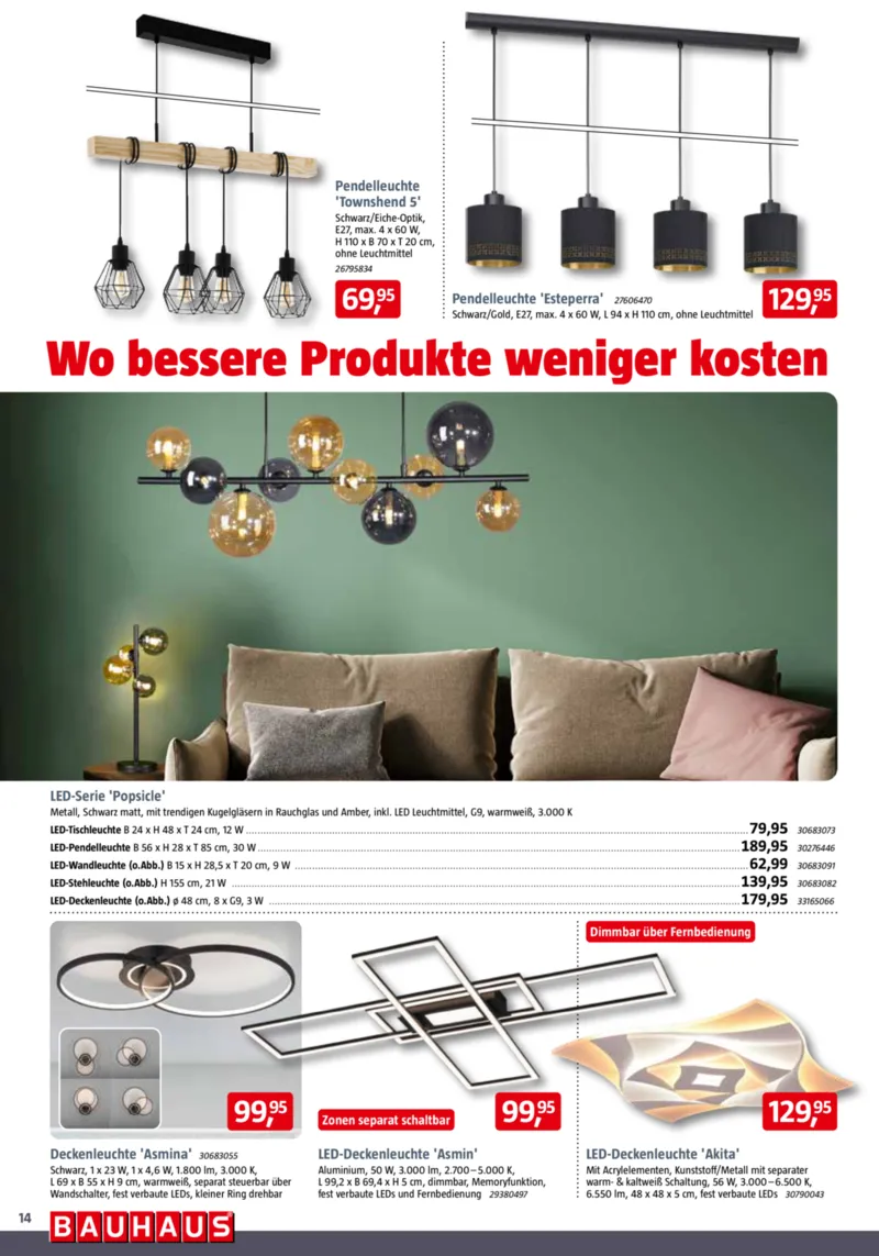 Bauhaus Prospekt vom 01.11.2025, Seite 14 Bauhaus Prospekt vom 01.11.2025, Seite 14