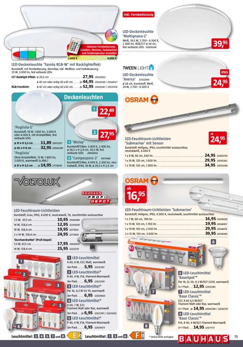 Bauhaus Prospekt vom 01.11.2025, Seite 15 Bauhaus Prospekt vom 01.11.2025, Seite 15