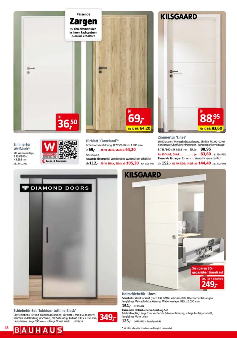 Bauhaus Prospekt vom 01.11.2025, Seite 18 Bauhaus Prospekt vom 01.11.2025, Seite 18