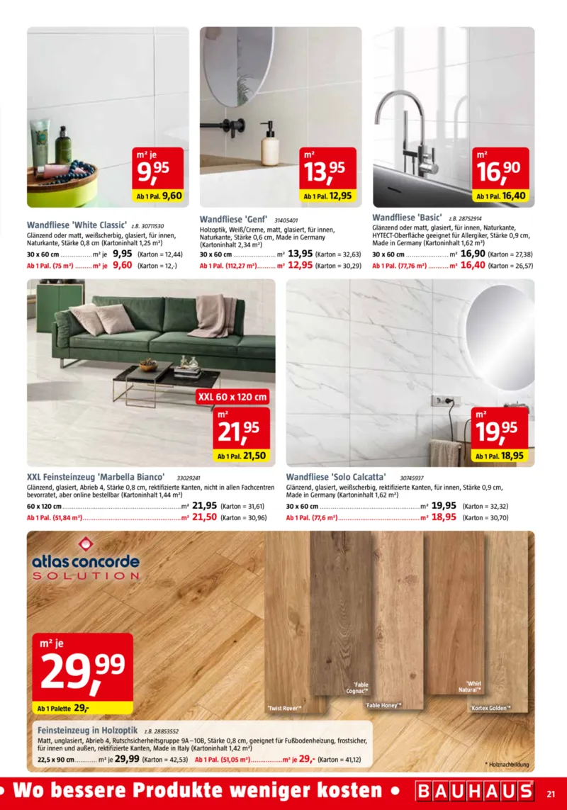 Bauhaus Prospekt vom 01.11.2025, Seite 21 Bauhaus Prospekt vom 01.11.2025, Seite 21