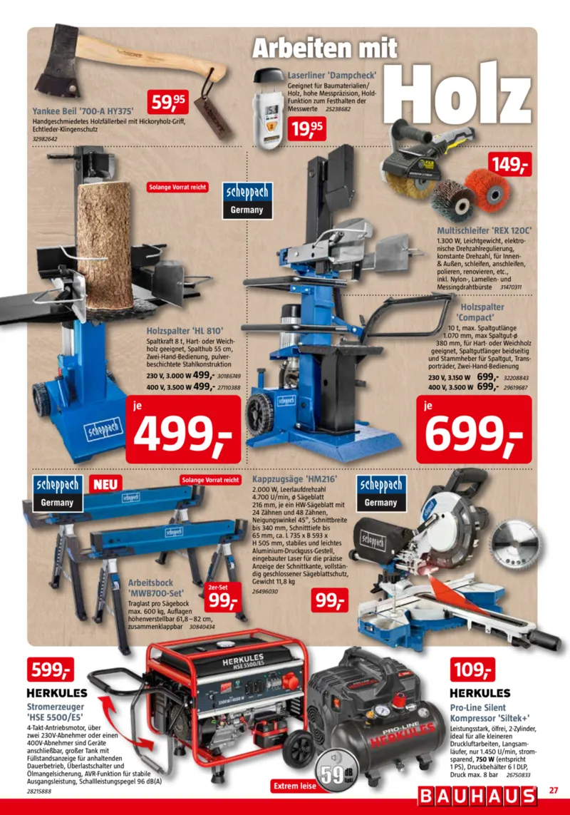 Bauhaus Prospekt vom 01.11.2025, Seite 27 Bauhaus Prospekt vom 01.11.2025, Seite 27