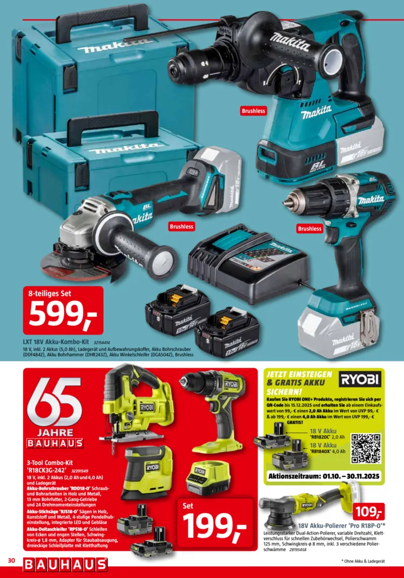 Bauhaus Prospekt vom 01.11.2025, Seite 30 Bauhaus Prospekt vom 01.11.2025, Seite 30