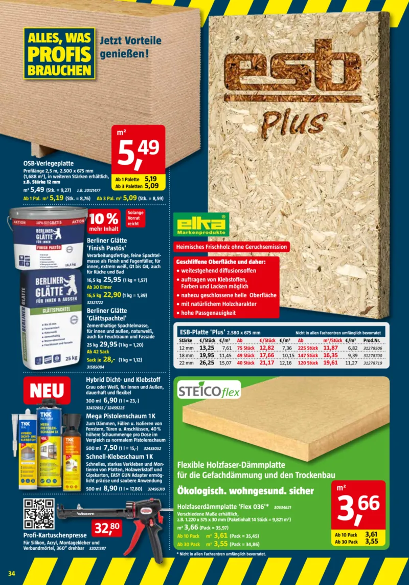 Bauhaus Prospekt vom 01.11.2025, Seite 34 Bauhaus Prospekt vom 01.11.2025, Seite 34