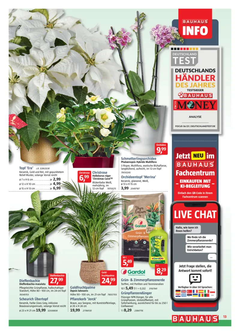 Bauhaus Prospekt vom 29.11.2025, Seite 13